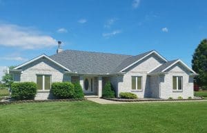 Roofing contractor Anderson Roofing completed this roofing job on this Rossford, Ohio area Home.